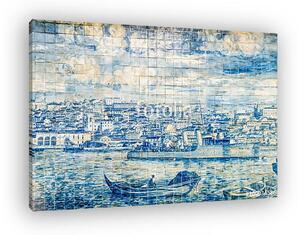 Vintage portuguese tiles (vászonkép)