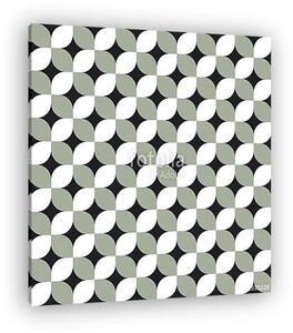 Retro vector seamless pattern. Endless texture can be used for w (vászonkép)