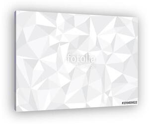 Geometric black and white background. monochrome. Background in (vászonkép)