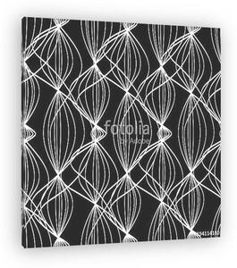 Vector background seamless abstract pattern lines (vászonkép)
