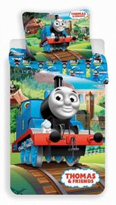Disney Thomas a gőzmozdony és barátai 2 részes pamut-vászon gyerek ágyneműhuzat