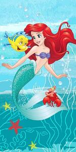 Disney Ariel Kis Hableány pamut törölköző 70x140 cm