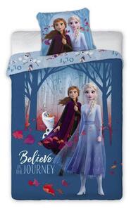 Jégvarázs frozen 2 journey Disney pamut-vászon gyerek ágyneműhuzat 140x200