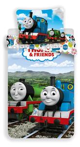 Disney Thomas a gőzmozdony és barátai funny 02 pamut-vászon gyerek ágyneműhuzat