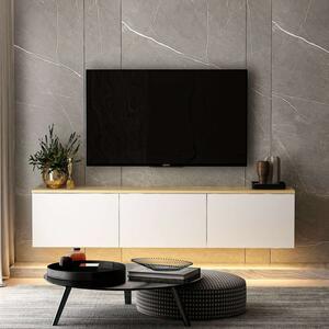 Hanah Home TV Stand White Oak Neon - White v2