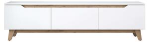 Hanah Home TV Stand White Walnut D1 - 2472