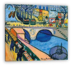 Tihanyi Lajos: Pont Saint Michel (1908) (vászonkép)