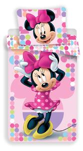 Minnie Mouse pink 2 részes Disney gyerek ágyneműhuzat jav-118