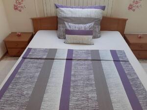 Purple 3 részes pamut-szatén ágyneműhuzat