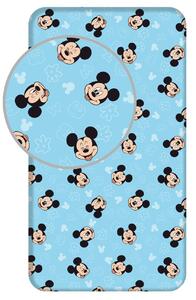 Disney Mickey egér blue gyerek pamut lepedő