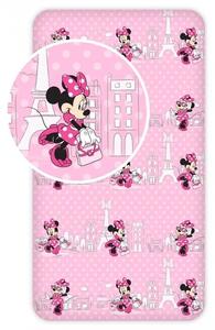 Disney Minnie Mouse az Eifel toronynal pamut lepedő