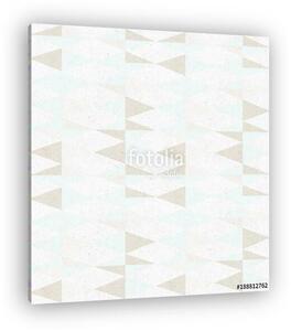 Triangles seamless pattern. Modern abstract geometric background (vászonkép)