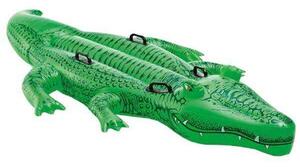 Óriás krokodil lovaglómatrac kapaszkodóval - Intex