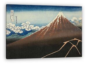 Katsushika Hokusai: Szent Fuji (vászonkép)