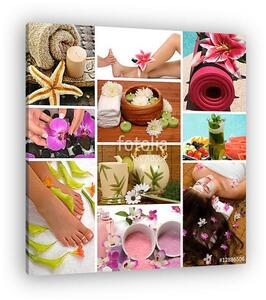 Spa Collage (vászonkép)