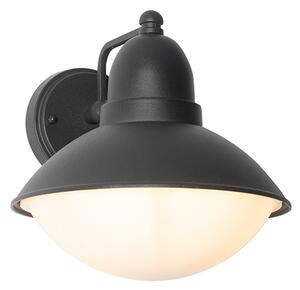 Modern kültéri fali lámpa fekete IP44 - Marcel