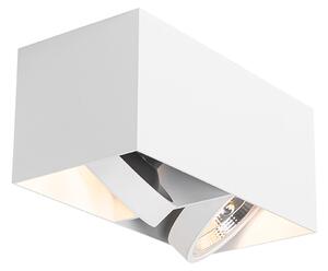 Design spotlámpa téglalap alakú AR111 2-lámpás - Box