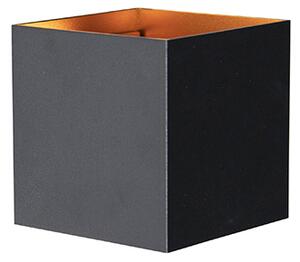Kültéri fali lámpa fekete arannyal, LED-del, 2-lámpás, IP54 - Edwin