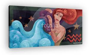 Aquarius (vászonkép)