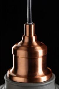 Lámpa Mennyezeti lámpatest LORET M,8854,AC220-240V,50/60Hz,1*E27,max.40W,átmérő 20,5cm,IP20,egyes,szürke