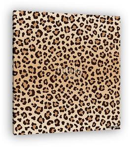 Seamless animal leopard pattern, vector (vászonkép)
