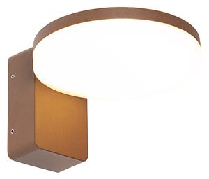 Modern kültéri fali lámpa rozsdabarna, LED-del, IP54 - Esmee