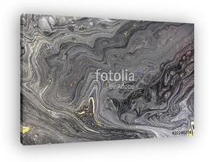 Marble abstract acrylic background. Nature marbling artwork texture. (vászonkép)