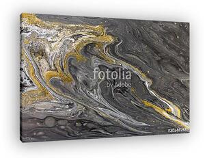 Marble abstract acrylic background. Nature marbling artwork texture. (vászonkép)