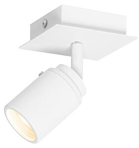Modern fürdőszoba spotlámpa fehér négyzet alakú IP44 - Ducha