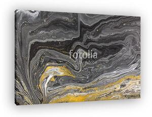 Marble abstract acrylic background. Nature marbling artwork texture. (vászonkép)