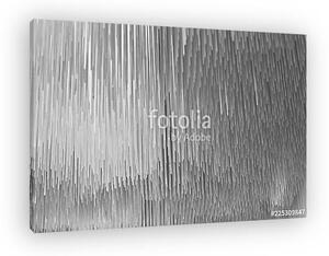 Abstract black and white texture blue lines of zoom / plastic lines rays blue abstract texture for overlapping, modern design (vászonkép)