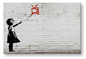 Vászonkép Street Art - Banksy XOBBA018O1
