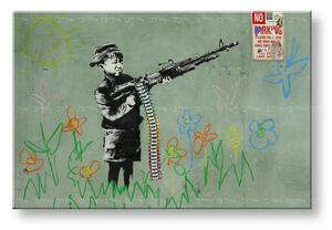 Vászonkép Street Art - Banksy XOBBA030O1