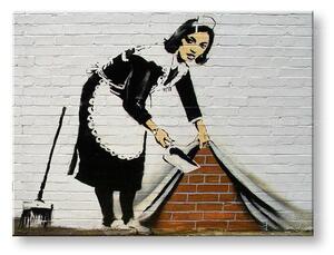Vászonkép Street Art - Banksy XOBBA027O1