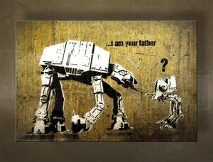 A kép vásznon 1 db Street ART - Banksy