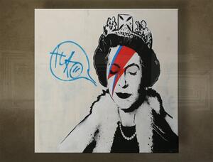 A kép vásznon ŠTVOREC Street ART - Banksy