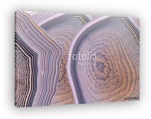 Gray agate dark structure background (vászonkép)