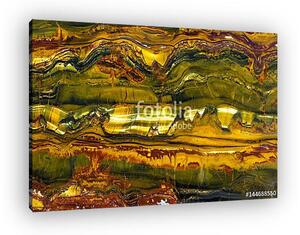 Gem. Abstract mineral color texture - detail. (vászonkép)