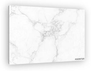 White marble texture background, abstract marble texture (natural patterns) for design art work. Stone texture background. (vászonkép)