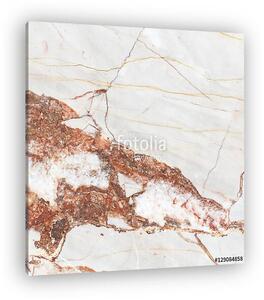 Marble texture background for interior or exterior design with copy space for text or image. Marble motifs that occurs natural. (vászonkép)