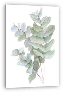 Watercolor illustration leaves (vászonkép)