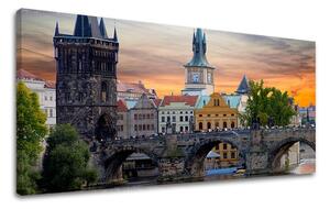Fali festmény Panorama CITY PRÁGA XOBCZ004E13