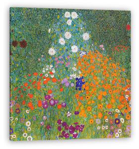 Gustav Klimt: Zöldséges kert (vászonkép)