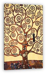 Gustav Klimt: Az élet fája feldolgozás (részlet) (vászonkép)