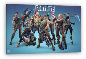 Fortnite Blue (vászonkép)