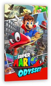 Super Mario Odyssey - hivatalos poszter (függőleges) (vászonkép)
