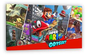 Super Mario Odessy - official poster (horizontal) (vászonkép)