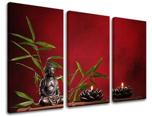 3-részes falfestmény FENG SHUI FS013E30
