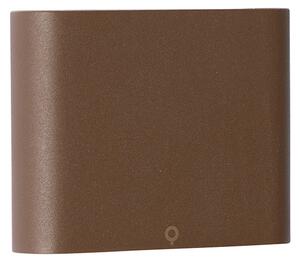 Modern kültéri fali lámpa rozsdabarna 11,5 cm LED-del IP65 - Batt
