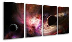4-részes falfestmény UNIVERSE GA001E41